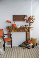 Knite Pumpkin Ornament Decor For Holiday Harvest Festival Fall Festival & Thanksgiving