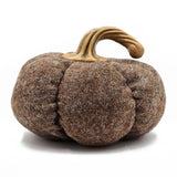 Pumpkin Ornament Decor For Holiday Harvest Festival Fall Festival & Thanksgiving (Set of 3)