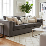 Moth Hand Painted Linen Pillow Covers