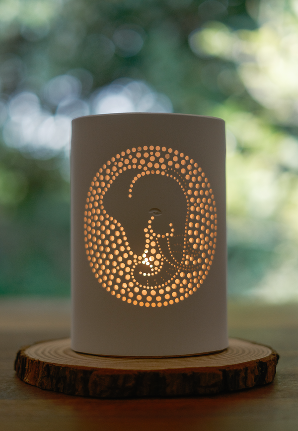 Handmade PVC Tea light / Candle Holder – African Design Collection