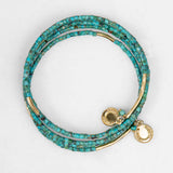 Prism - Turquoise Pave Horseshoe Earring
