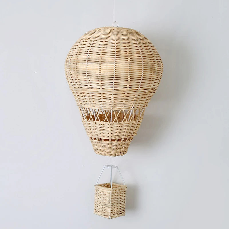Hand-Woven Rattan Balloon Decor