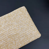 Boho Chic Straw Clutch