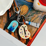 Van Gogh Starry Night Keychain