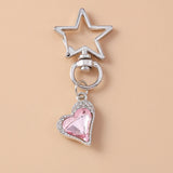 Beachy Heart Keychain Charm