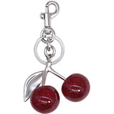 Cherry Bag Charm Keychain