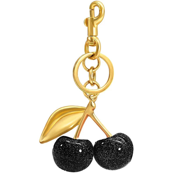 Cherry Bag Charm Keychain