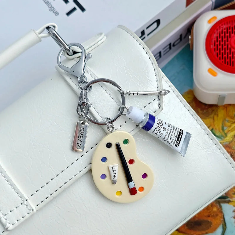 Van Gogh Starry Night Keychain