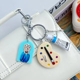 Van Gogh Starry Night Keychain