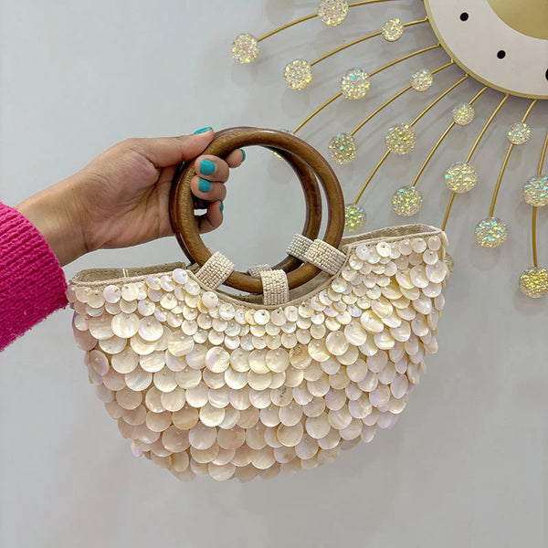 Glamorous Handmade Beaded Clutch