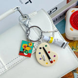 Van Gogh Starry Night Keychain
