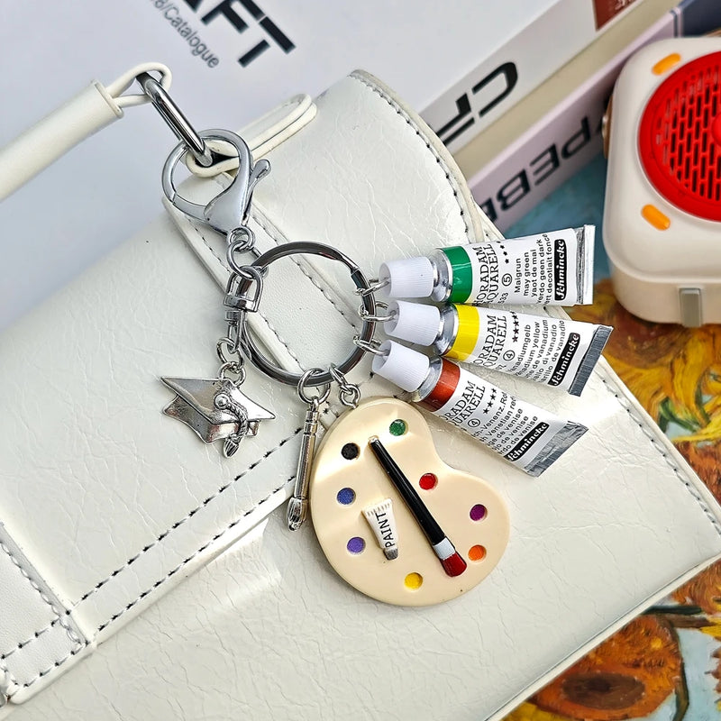 Van Gogh Starry Night Keychain