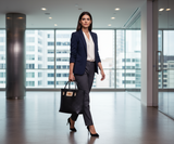 MANZINI SHOPPING TOTE - BLACK