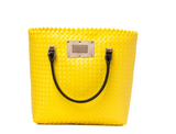 MANZINI SHOPPING TOTE - YELLOW