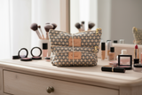 SET OF SHWESHWE COSMETIC BAGS IN NATURAL