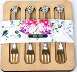 Protea Cake Forks