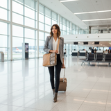 Python Moody Essential Laptop Bag 15' | Laminated Fabric With Genuine Leather