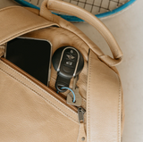 Padel Leather Backpack – Green