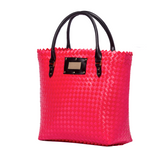 MANZINI SHOPPING TOTE IN RED