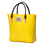 MANZINI SHOPPING TOTE - YELLOW