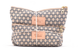 SET OF SHWESHWE COSMETIC BAGS IN NATURAL