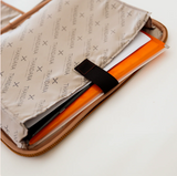 15” Essential Laptop Bag – Laminated Fabric & Leather