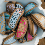 Laminated Glasses Case - Palm - Neutral