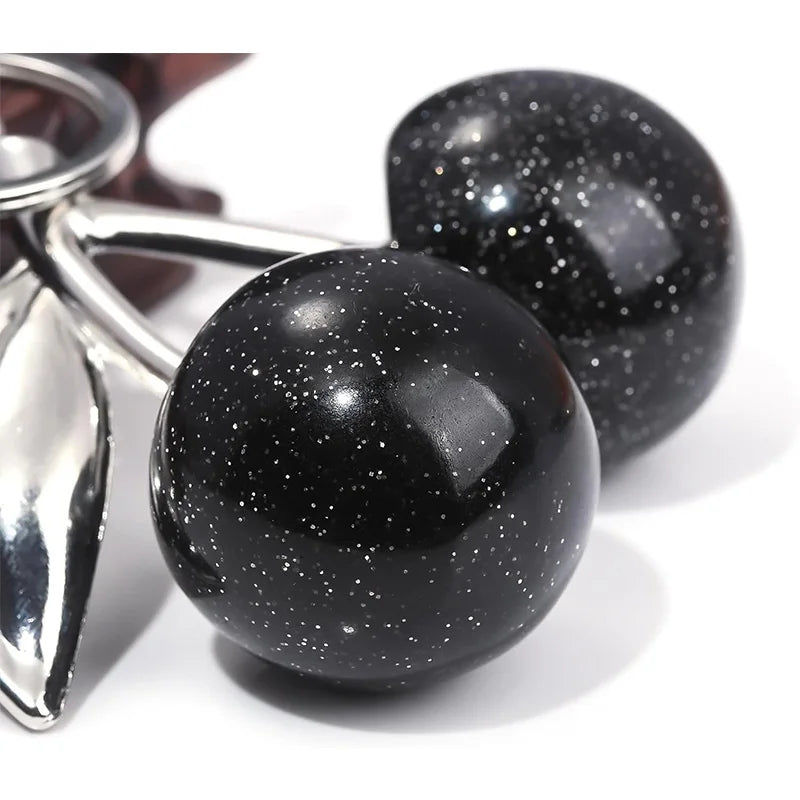 Cherry Bag Charm Keychain