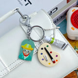 Van Gogh Starry Night Keychain