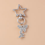Beachy Heart Keychain Charm