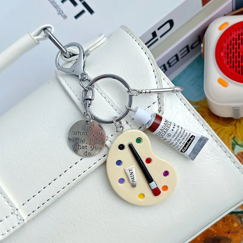 Van Gogh Starry Night Keychain