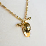 Derby Day - Jockey Necklace in Gold