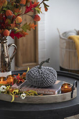 Weighted Pumpkin Ornament Decor For Holiday Harvest Festival Fall Festival & Thanksgiving