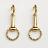 Odeza - Wrap Around Horse Bit Bracelet in Gold