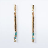 Prism - Linea Turquoise Equestrian Earring