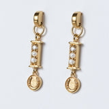 Prism - Pearl Pave Horseshoe Earring